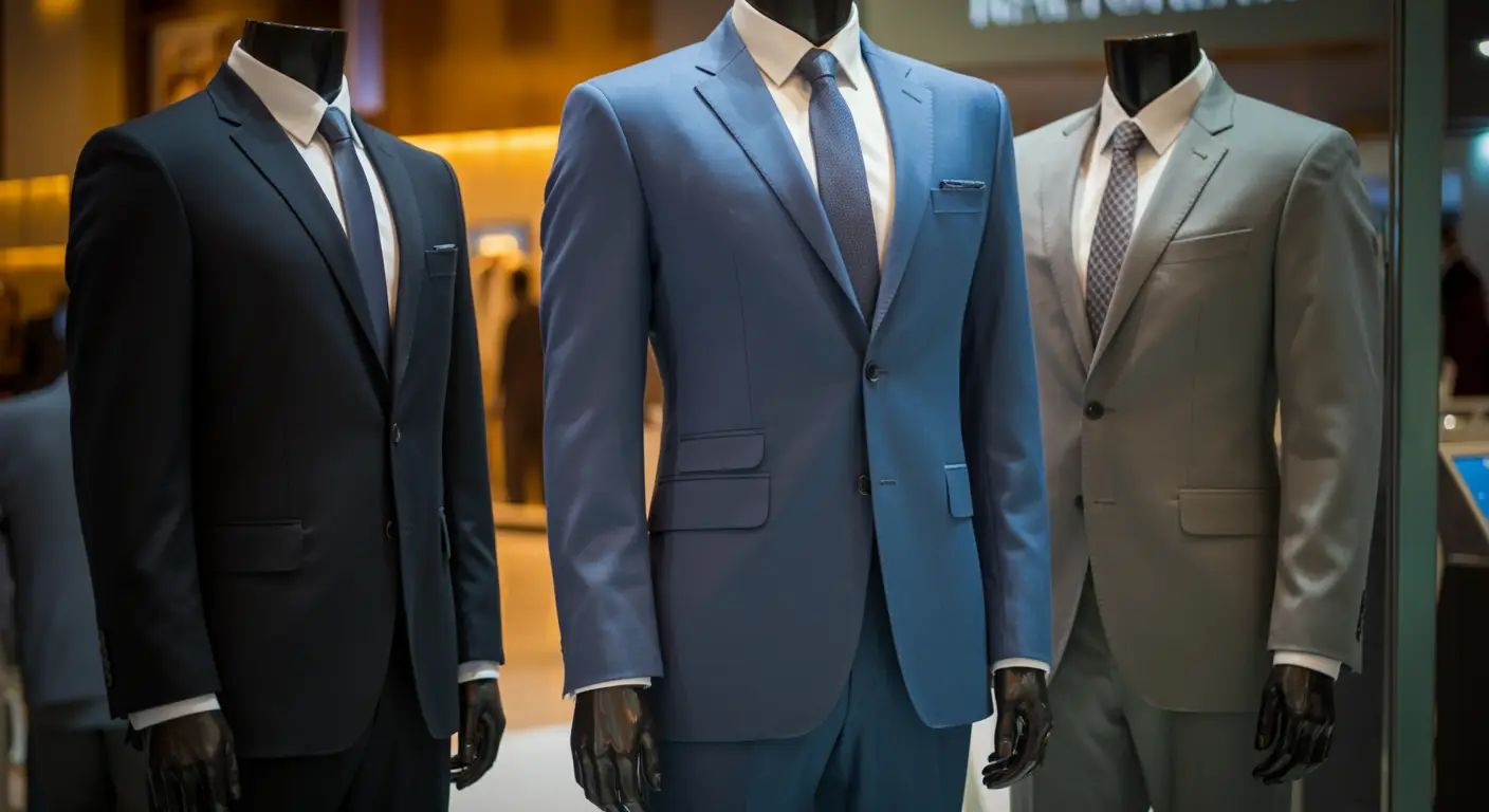 Stylish hospitality uniforms modeled by diverse staff, set against Dubai's iconic skyline 2